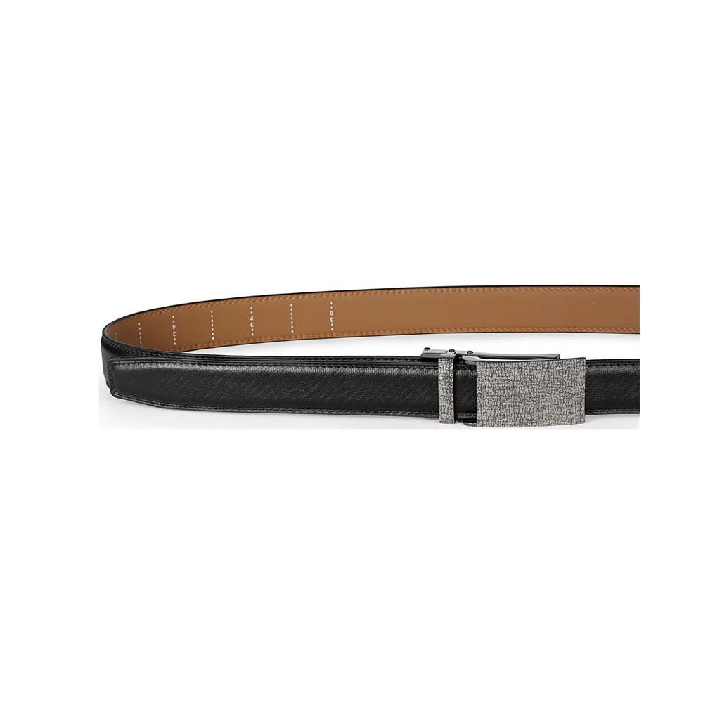 商品Mio Marino|Men's Linxx Designer Ratchet Leather Belt,价格¥187,第2张图片详细描述