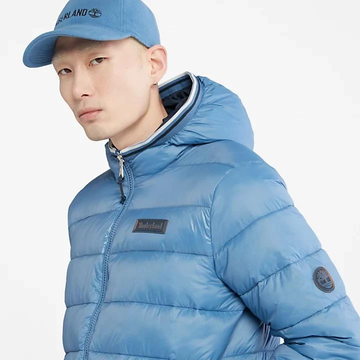 商品Timberland|Garfield Midweight Hooded Puffer Jacket for Men in Blue,价格¥1160,第5张图片详细描述