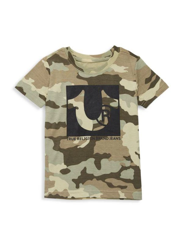 商品True Religion|Little Boy's Camo Print Tee,价格¥80,第1张图片