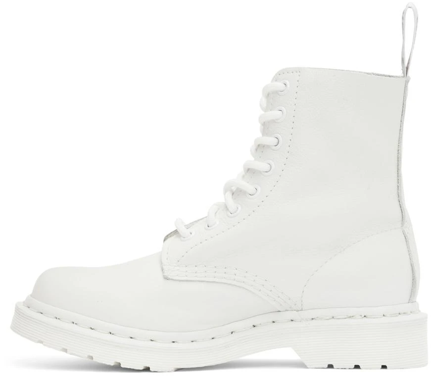 商品Dr. Martens|White 1460 Pascal Boots,价格¥395,第3张图片详细描述