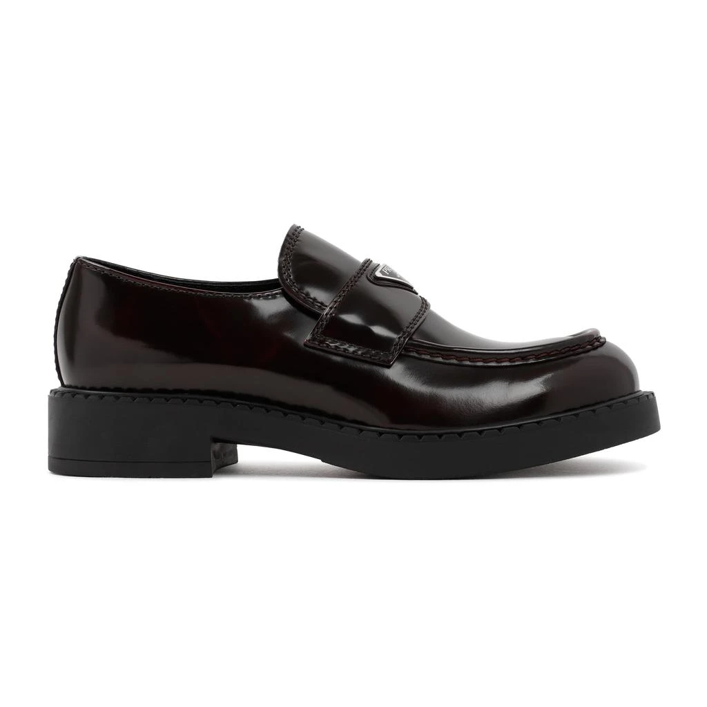 商品Prada|PRADA  CHOCOLATE LOAFERS SHOES,价格¥6123,第1张图片