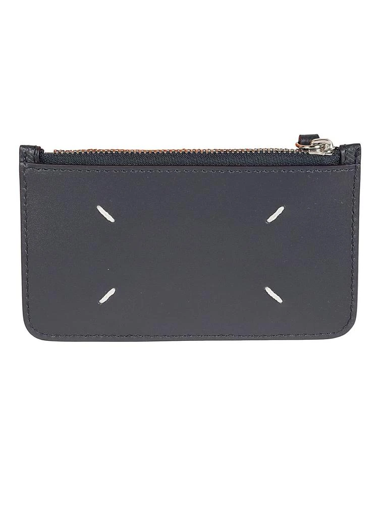商品MAISON MARGIELA|Maison Margiela Top Zip Logo Detail Card Holder,价格¥2116,第2张图片详细描述