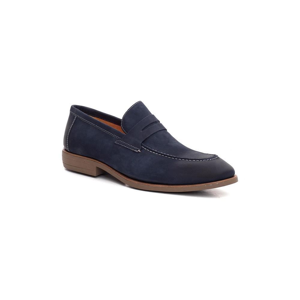 商品Sandro Moscoloni|Men's Moccasin Toe Penny Strap Slip-on Shoes,价格¥1206,第1张图片