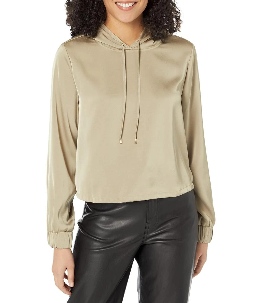 商品Calvin Klein|Shine Long Sleeve Hoodie,价格¥471,第1张图片