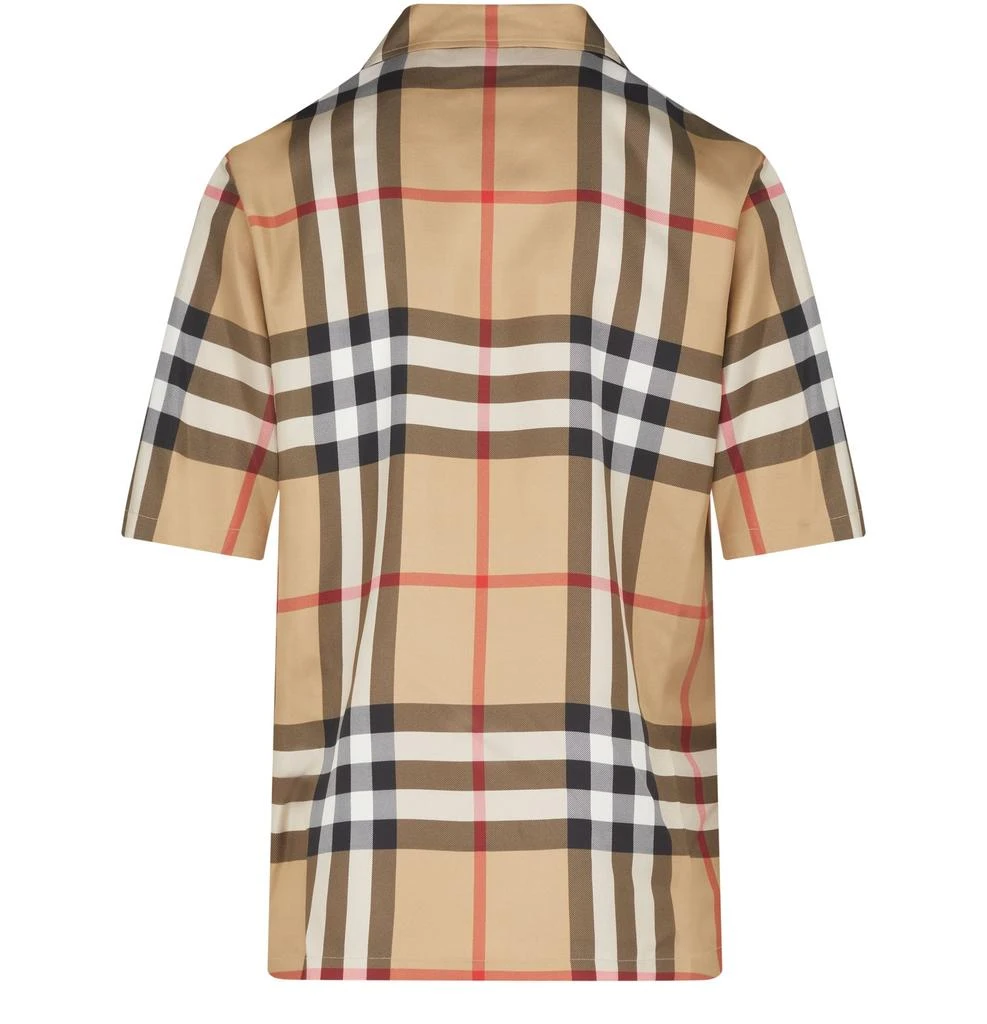 商品Burberry|格纹短袖衬衫,价格¥9864,第3张图片详细描述