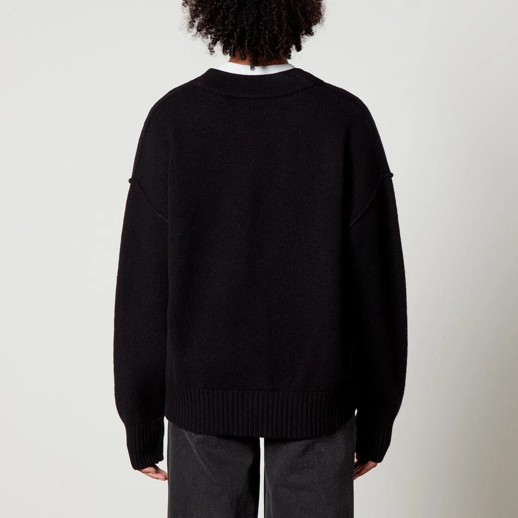 商品AMI|De Coeur Logo-Intarsia Wool Cardigan,价格¥3923,第2张图片详细描述