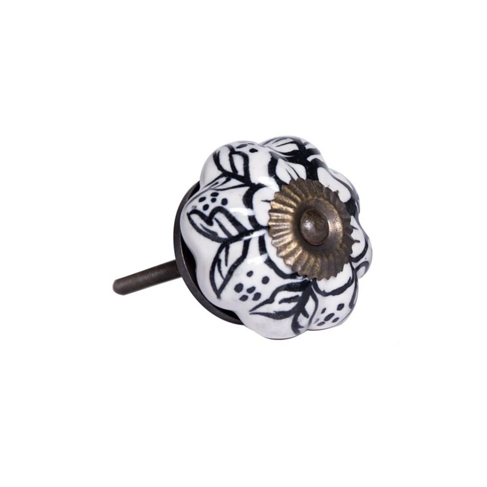 商品KNOB-IT|Handpainted Ceramic Knob Set of 12,价格¥469,第3张图片详细描述