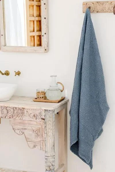 商品MagicLinen|MagicLinen Waffle Bath Towel,价格¥417,第5张图片详细描述