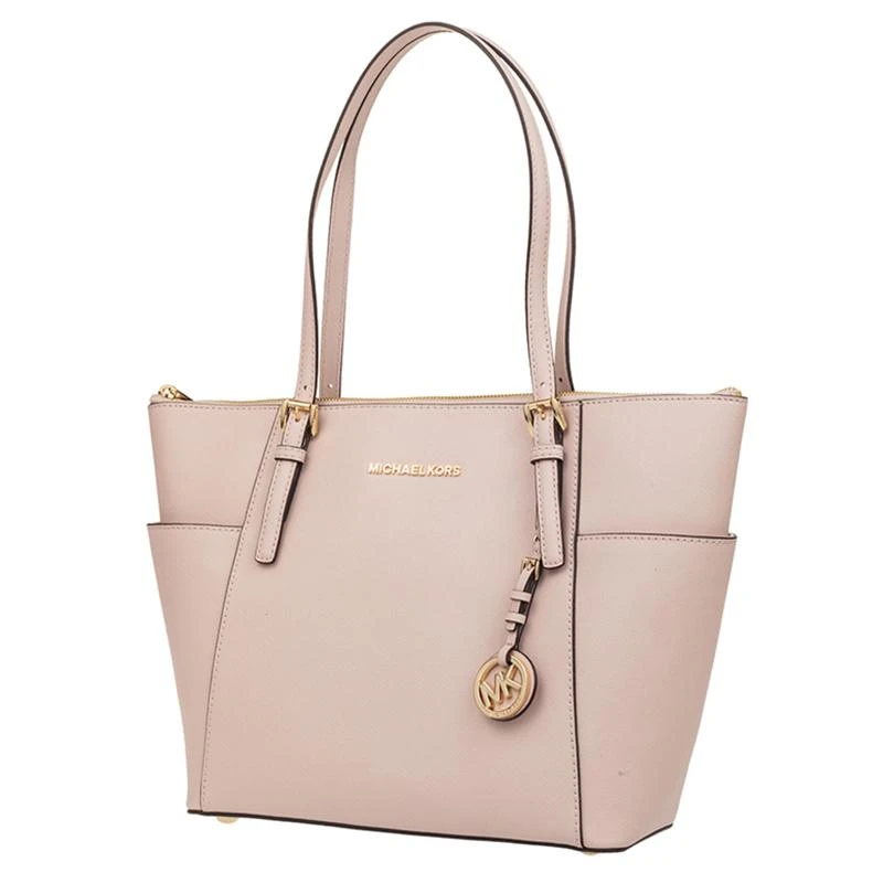 商品[国内直发] Michael Kors|MK 女包 迈克·科尔斯 MICHAEL KORS 专柜款JET SET ITEM系列浅粉色大号单肩手提包 30F2GTTT8L SOFT PINK,价格¥1220,第4张图片详细描述
