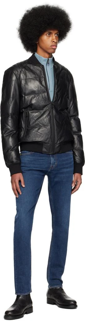 商品BELSTAFF|Black Radial Leather Jacket,价格¥9388,第5张图片详细描述