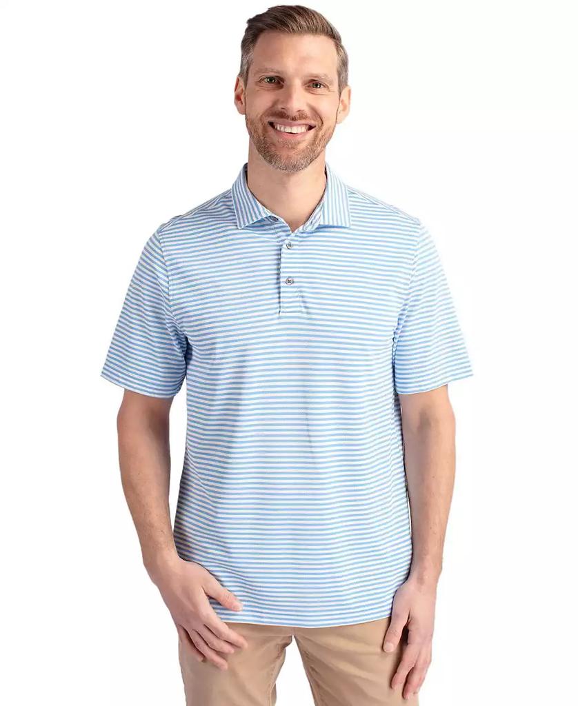 Polo à manches courtes rayé piqué Virtue pour homme image 2