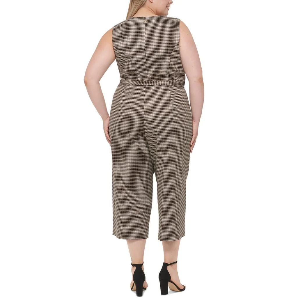 商品Tommy Hilfiger|Plus Womens Belted Wide Leg Jumpsuit,价格¥557,第1张图片详细描述
