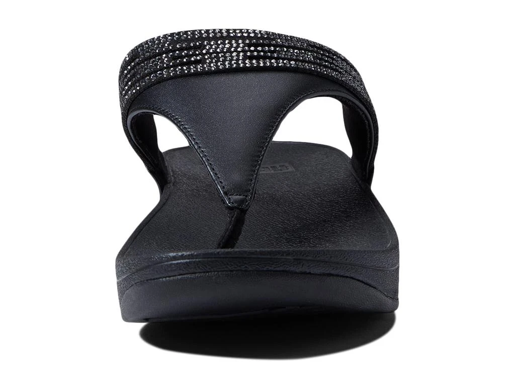 商品FitFlop|Lulu Laser Crystal Leather Toe Post Sandals,价格¥802,第2张图片详细描述