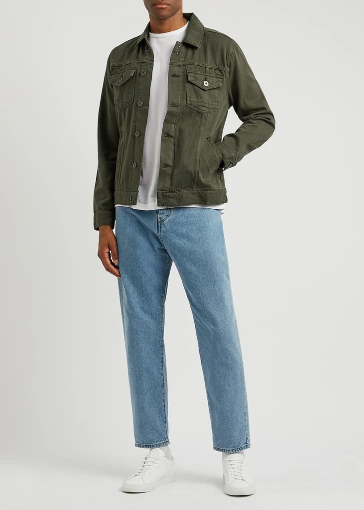 商品Paige|Scout army green denim jacket,价格¥2673,第4张图片详细描述