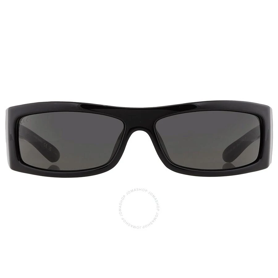 商品Gucci|Grey Wrap Men's Sunglasses GG1492SA 001 64,价格¥894,第1张图片