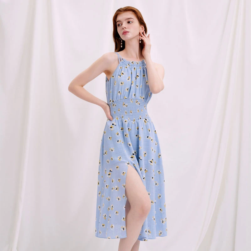 商品[国内直发] Petite Studio NYC|Jodie连衣裙 - 雏菊印花  | Jodie Dress - Daisy Print,价格¥236,第1张图片