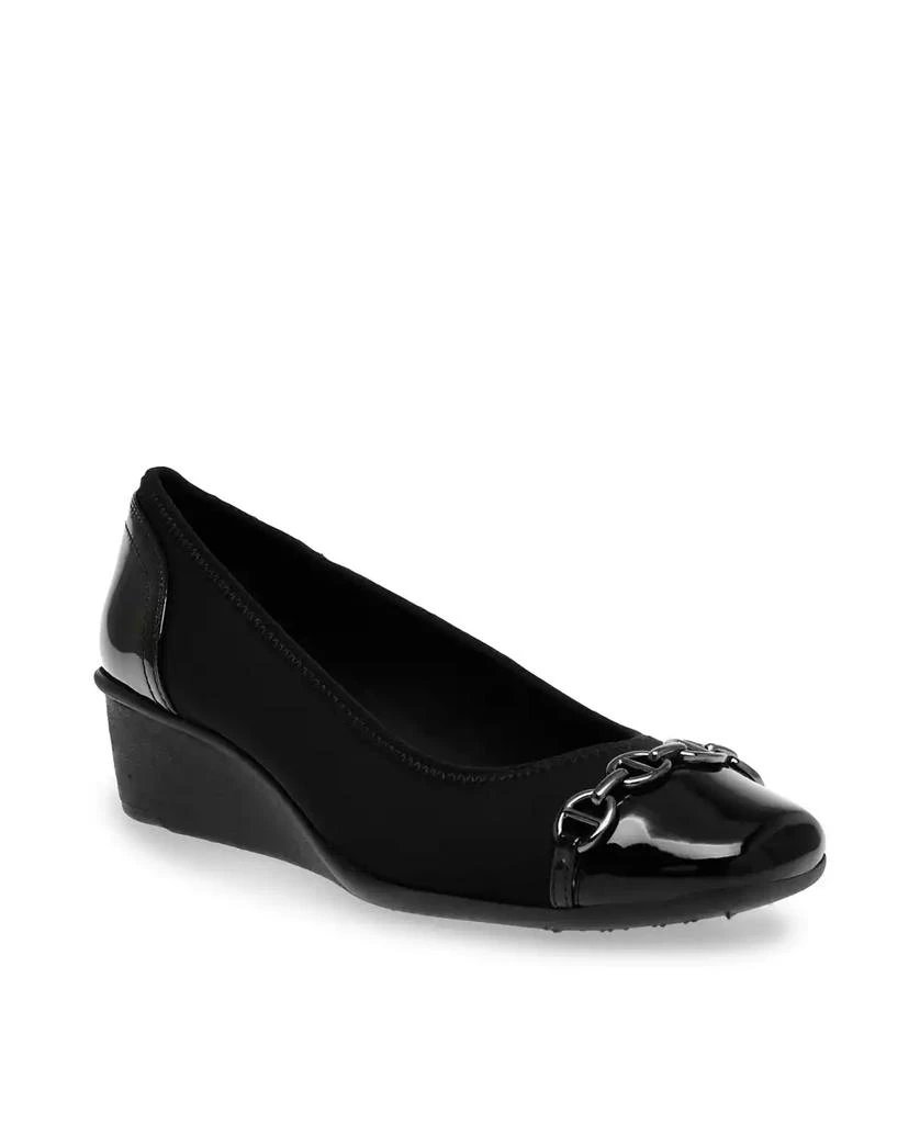 商品Anne Klein|Women's Wesley Wedge Pumps,价格¥382,第1张图片