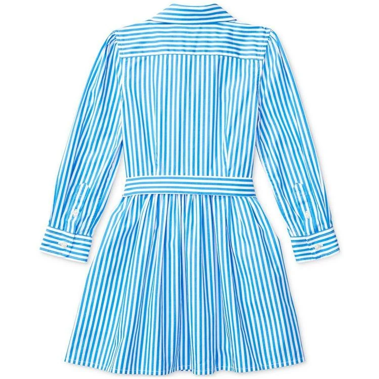 商品Ralph Lauren|Ralph Lauren Bengal-Stripe Cotton Shirtdress, Big Girls,价格¥178,第3张图片详细描述