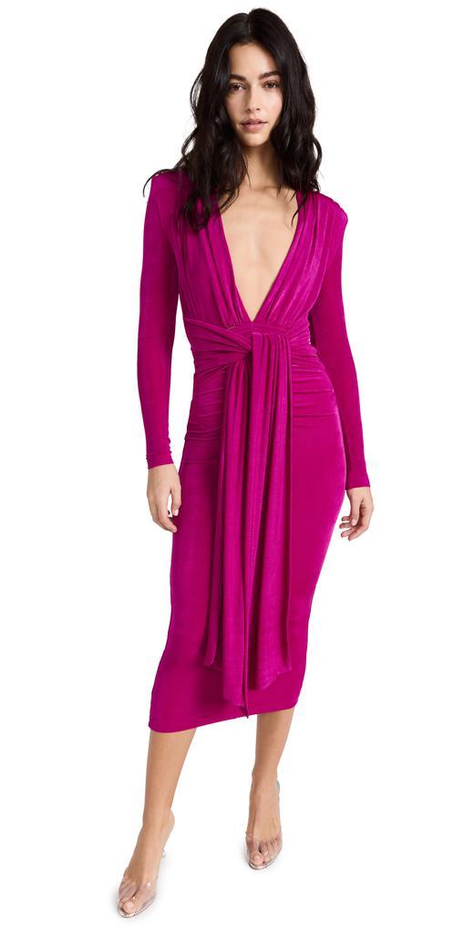 商品Misha|MISHA Francis Slinky Dress,价格¥2377,第1张图片