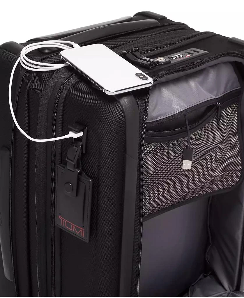 商品Tumi|Alpha 3 International Expandable 4 Wheeled Carry-On Spinner Suitcase,价格¥7186,第5张图片详细描述