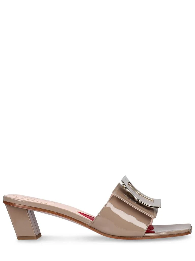 商品Roger Vivier|45mm Biki Love Patent Leather Sandals,价格¥6415,第1张图片