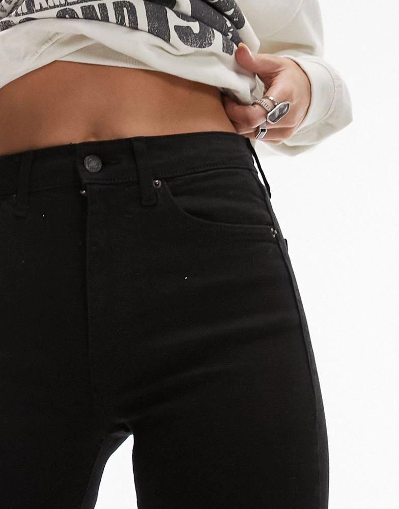 商品Topshop|Topshop Jamie jeans in black,价格¥206,第5张图片详细描述