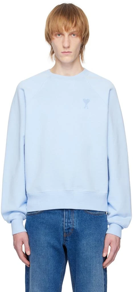 商品AMI|Blue Ami de Cœur Sweatshirt,价格¥1427,第1张图片