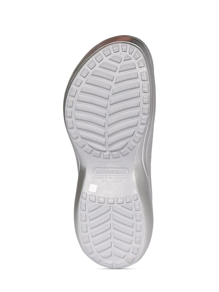 商品Balenciaga|85mm Crocs Rubber Pool Mules,价格¥5328,第4张图片详细描述