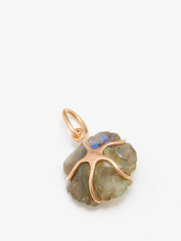 商品Irene Neuwirth|Tropical Flower labradorite & 18kt gold charm,价格¥25601,第3张图片详细描述