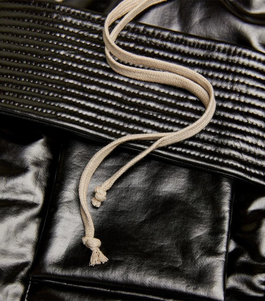 商品Rick Owens|Coated Creatch Cargo Trousers,价格¥5445,第5张图片详细描述