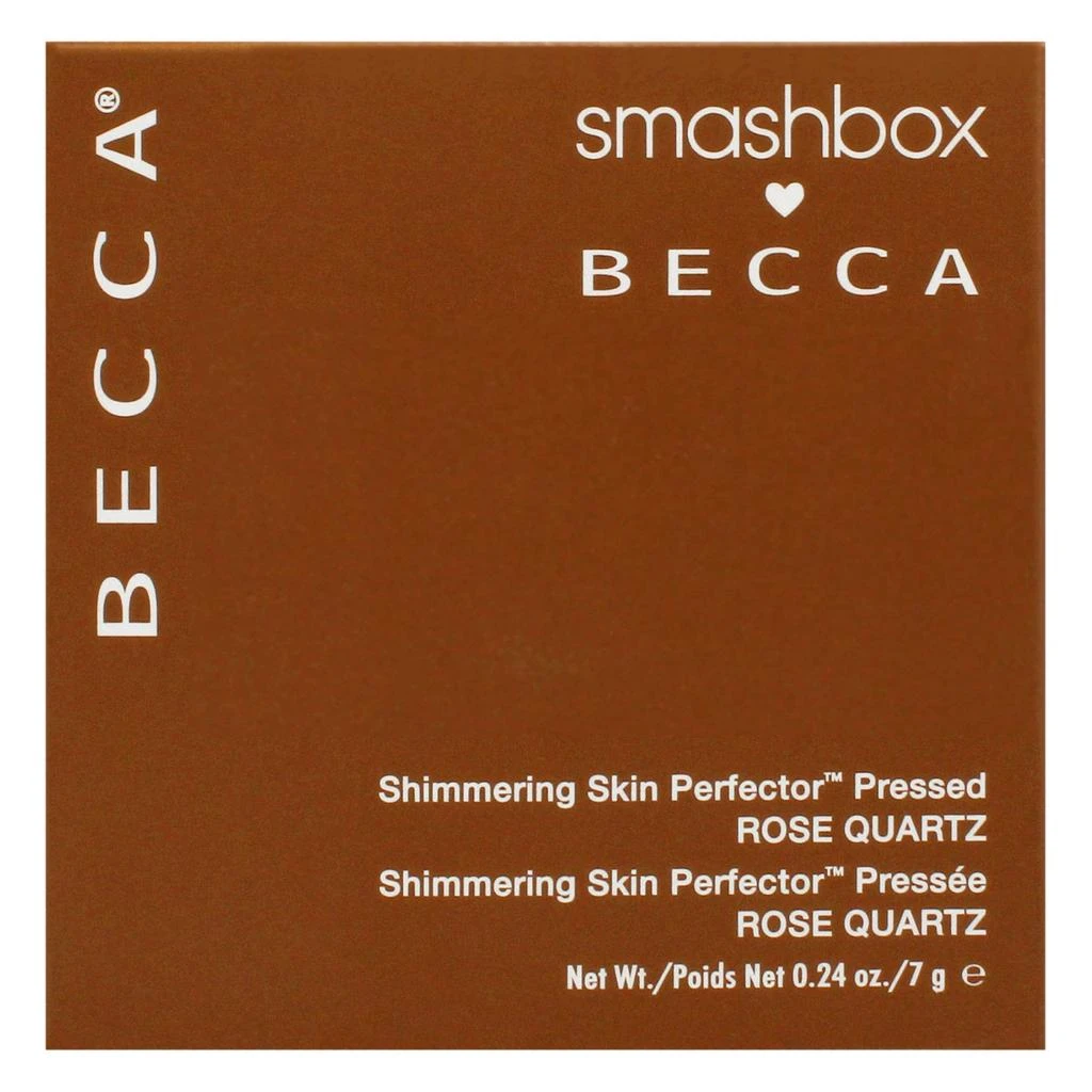 商品Smashbox Cosmetics|Becca Shimmering Skin Perfector Pressed - Rose Quartz by  for Women - 0.24 oz Highlighter,价格¥313,第5张图片详细描述