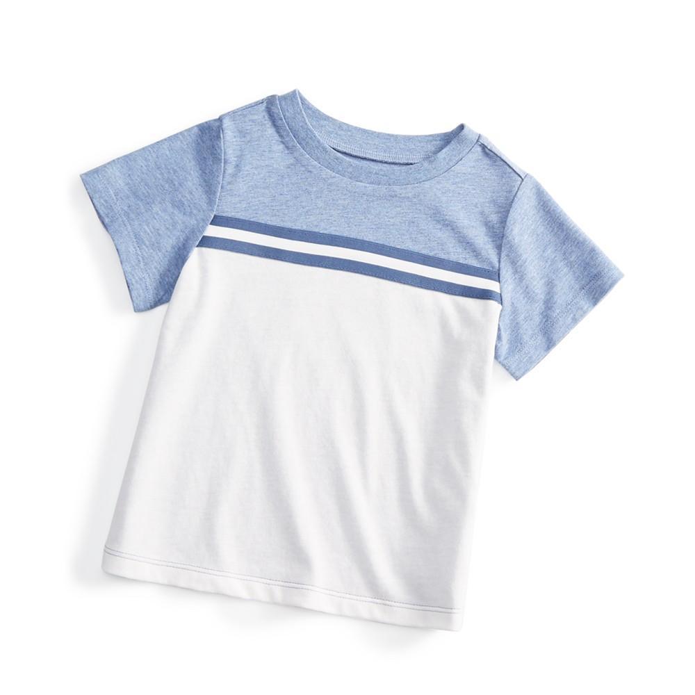 商品First Impressions|Baby Boys Sporty Stripe T-Shirt, Created for Macy's,价格¥37,第1张图片