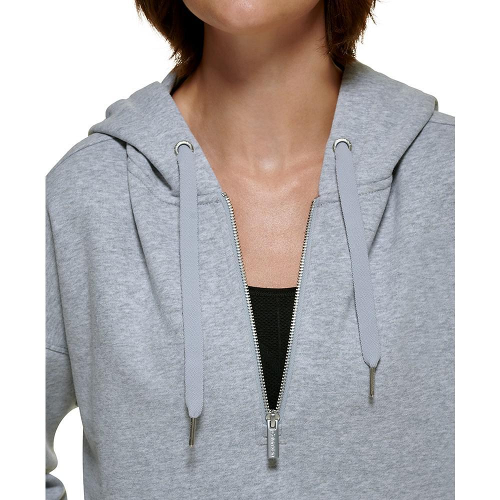 商品Calvin Klein|Women's Zip High-Low Hoodie,价格¥252,第4张图片详细描述