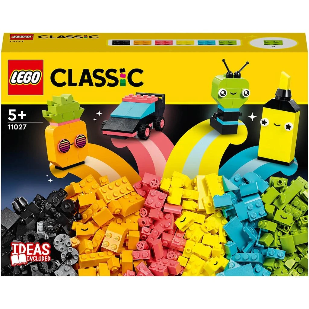 商品LEGO|LEGO Classic: Creative Neon Fun (11027),价格¥202,第1张图片