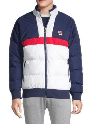 商品Fila|​Fausto Colorblock Ski Puffer Jacket,价格¥262,第1张图片