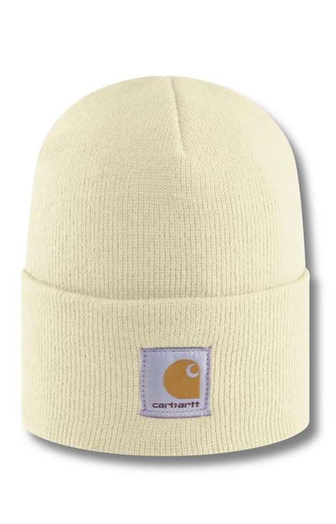 商品Carhartt|(A18) Acrylic Watch Hat - Winter White,价格¥129,第1张图片