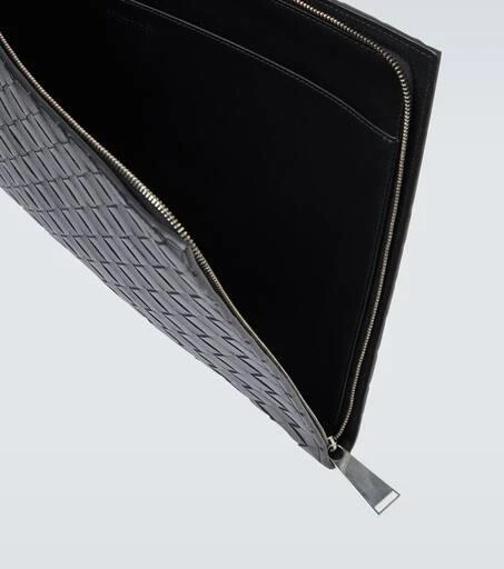 商品Bottega Veneta|Intrecciato编织皮革收纳包,价格¥11659,第4张图片详细描述