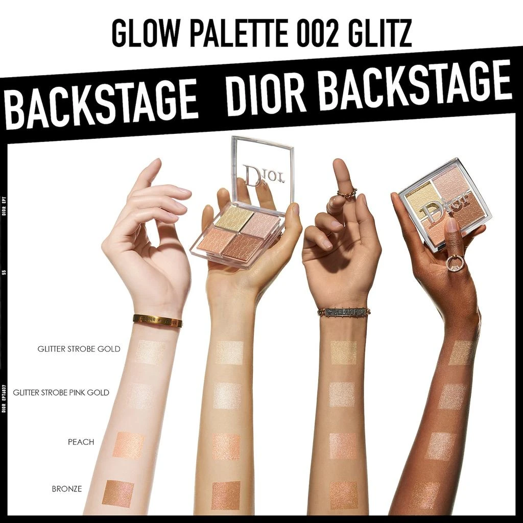 商品Dior|BACKSTAGE Glow Face Palette,价格¥380,第2张图片详细描述