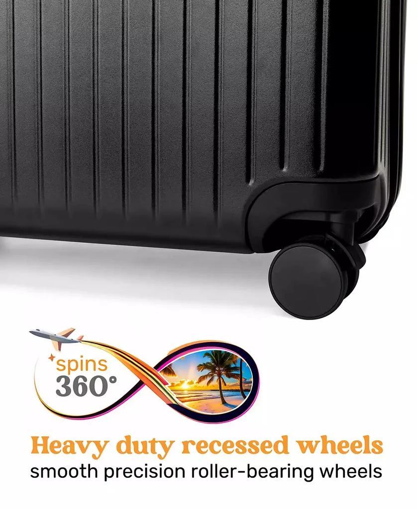 Ocean 2 Piece Polycarbonate Spinner Luggage Set 商品