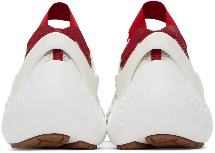 商品Lanvin|SSENSE Exclusive Red & White Flash-X Sneakers,价格¥1542,第2张图片详细描述