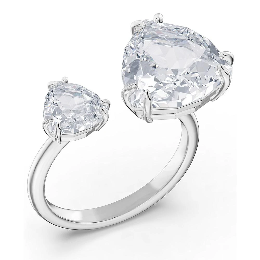 商品Swarovski|Silver-Tone Crystal Cuff Ring,价格¥566,第3张图片详细描述