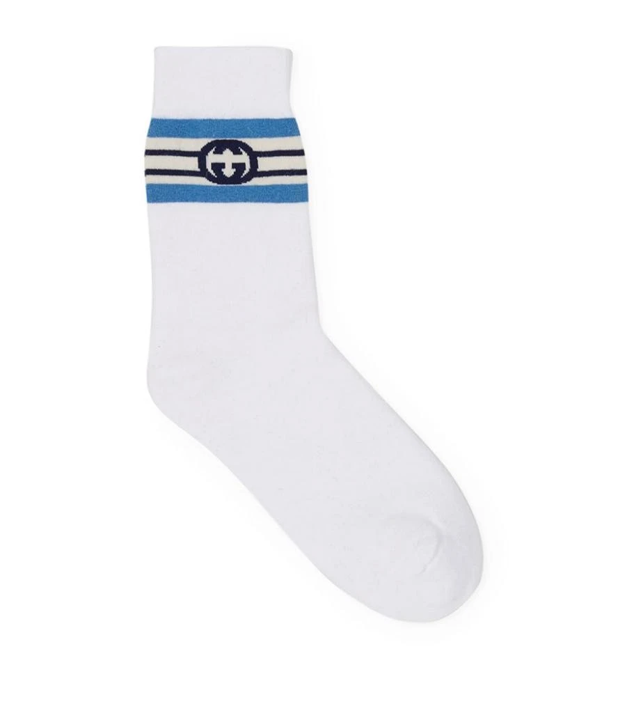 商品Gucci|Interlocking G Socks,价格¥1469,第1张图片