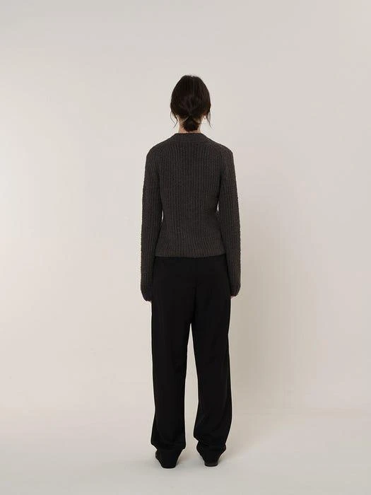商品PLAMM|Ron Pin Tuck Pants_Black,价格¥1111,第2张图片详细描述