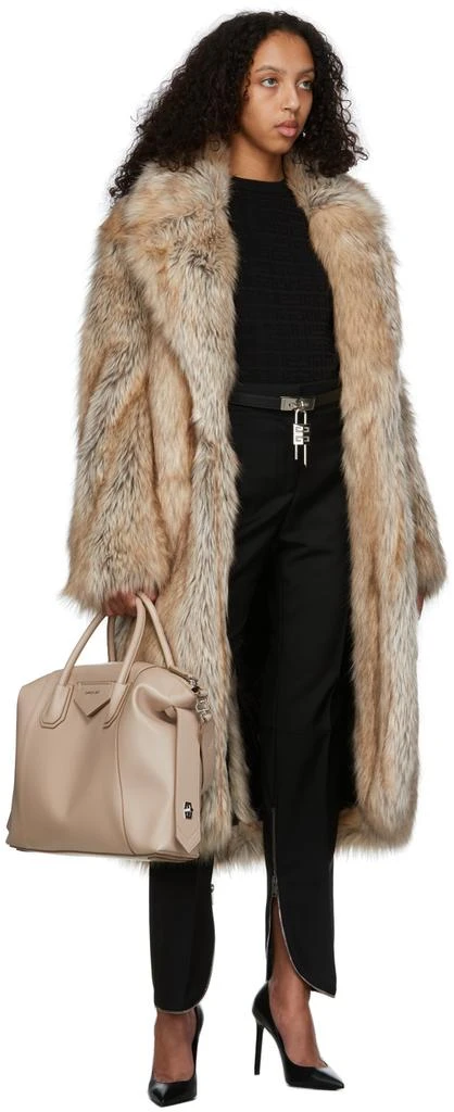 商品Givenchy|驼色中号 Antigona Soft 单肩包,价格¥18289,第5张图片详细描述