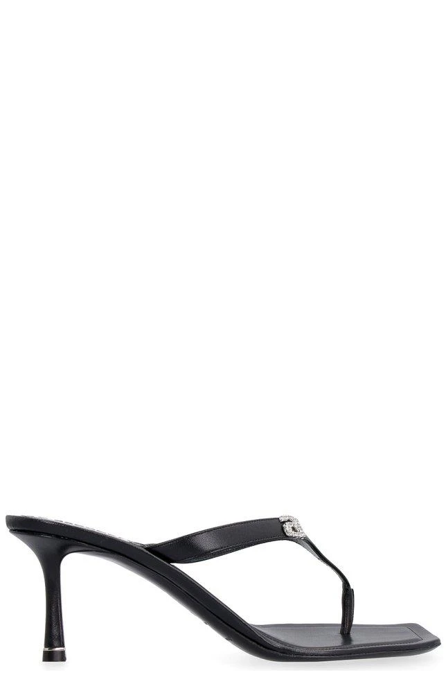 商品Alexander Wang|Alexander Wang Ivy Logo Thong Sandals,价格¥2984,第1张图片
