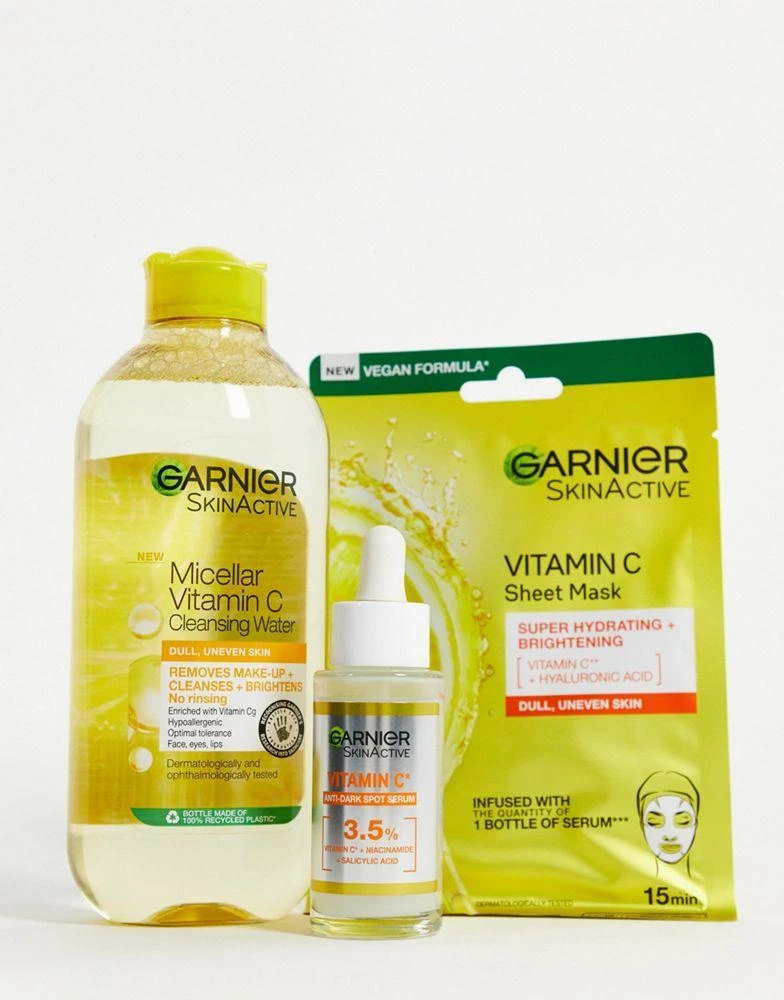 商品Garnier|Garnier Vitamin C Brightening Essentials Set (save 33%),价格¥78,第2张图片详细描述