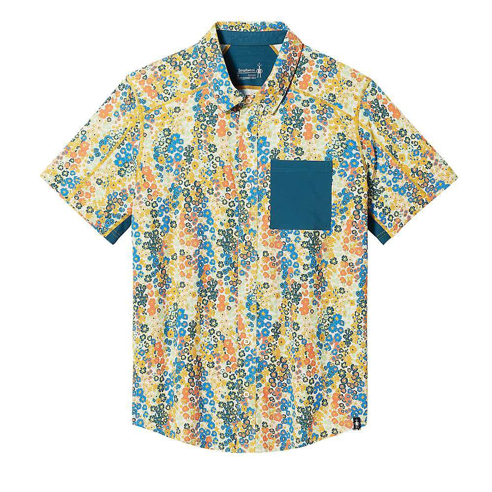 Smartwool Men's Printed Button Down SS Shirt商品第2张图片规格展示