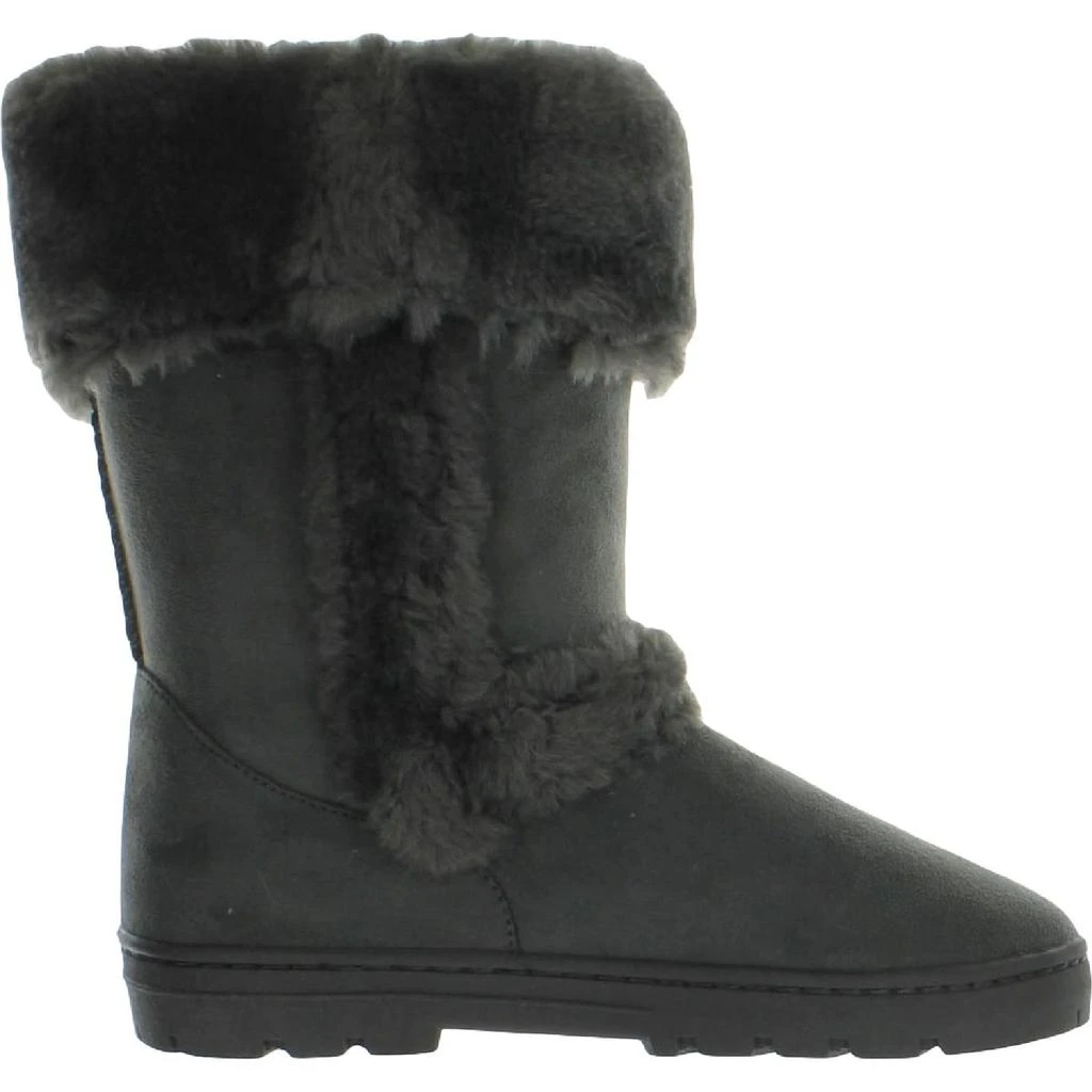 Style & Co. Womens Witty Suede Faux Fur Casual Boots 商品