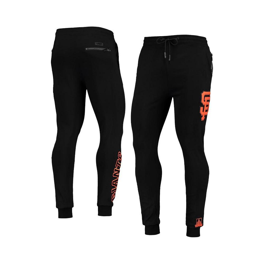 Men's Black San Francisco Giants Logo Jogger Pants商品第1张图片规格展示