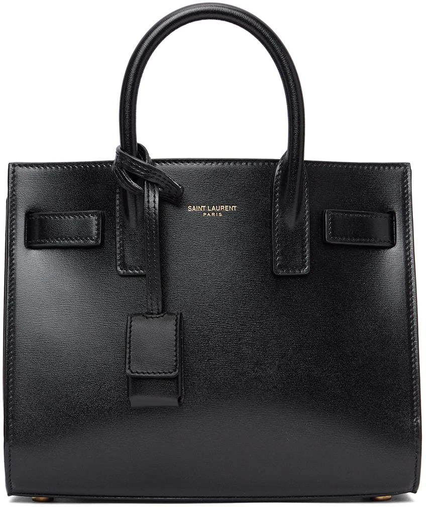 商品Yves Saint Laurent|黑色 Nano Sac De Jour 托特包,价格¥19367,第2张图片详细描述